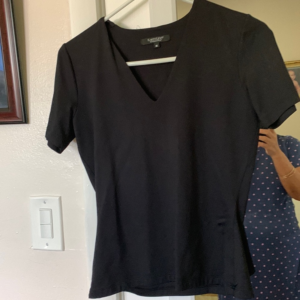 Karen Kane Essentials short sleeves , size M petite